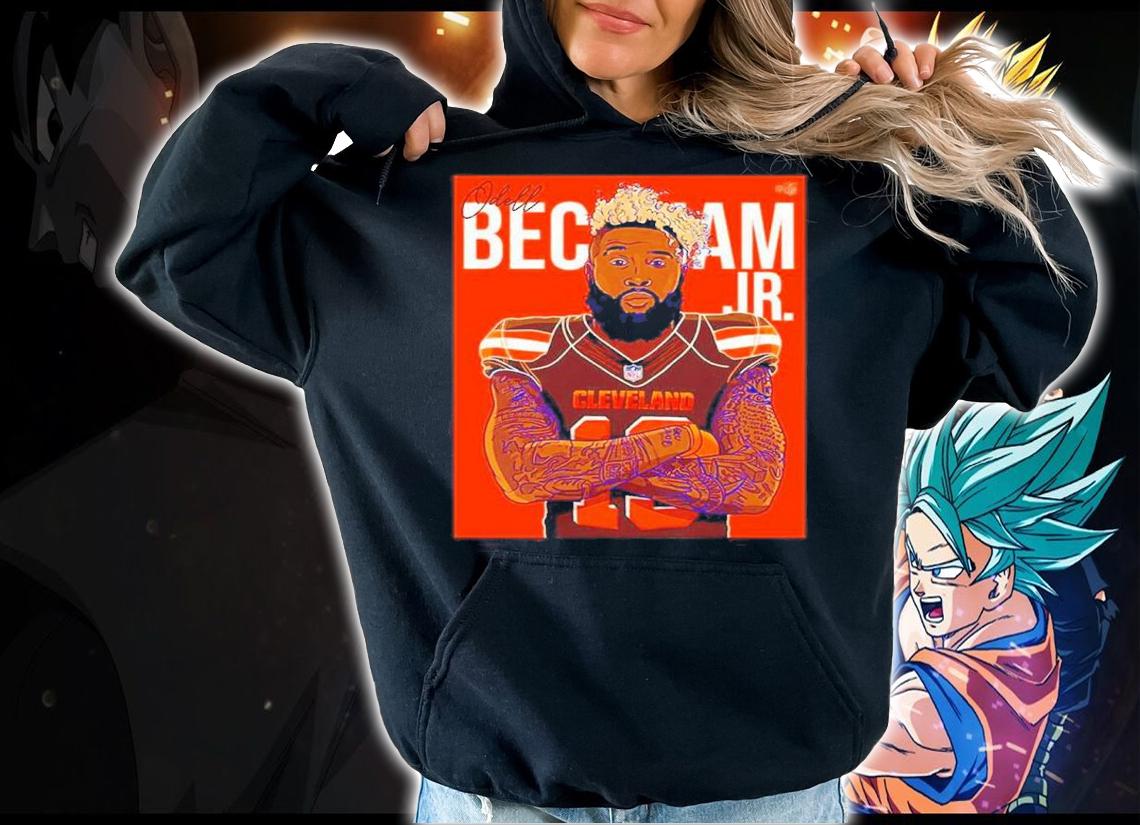 Odell Beckham Jr Signature Cleveland Browns Shirt t-shirt hoodie