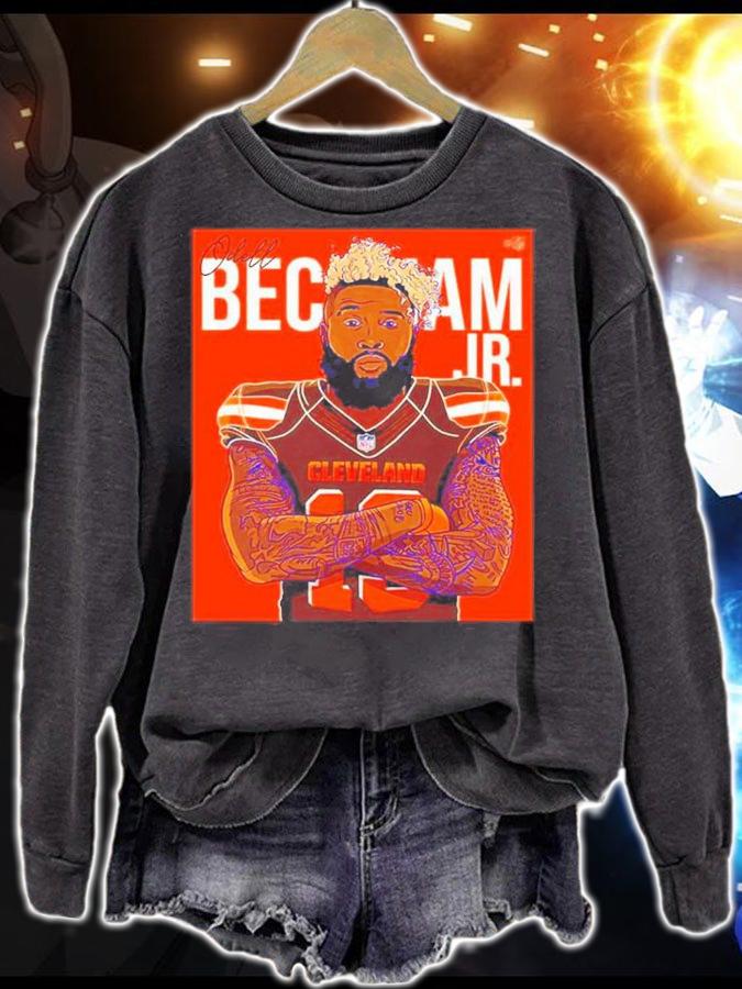 Odell Beckham Jr Signature Cleveland Browns Shirt t-shirt sweatshirt