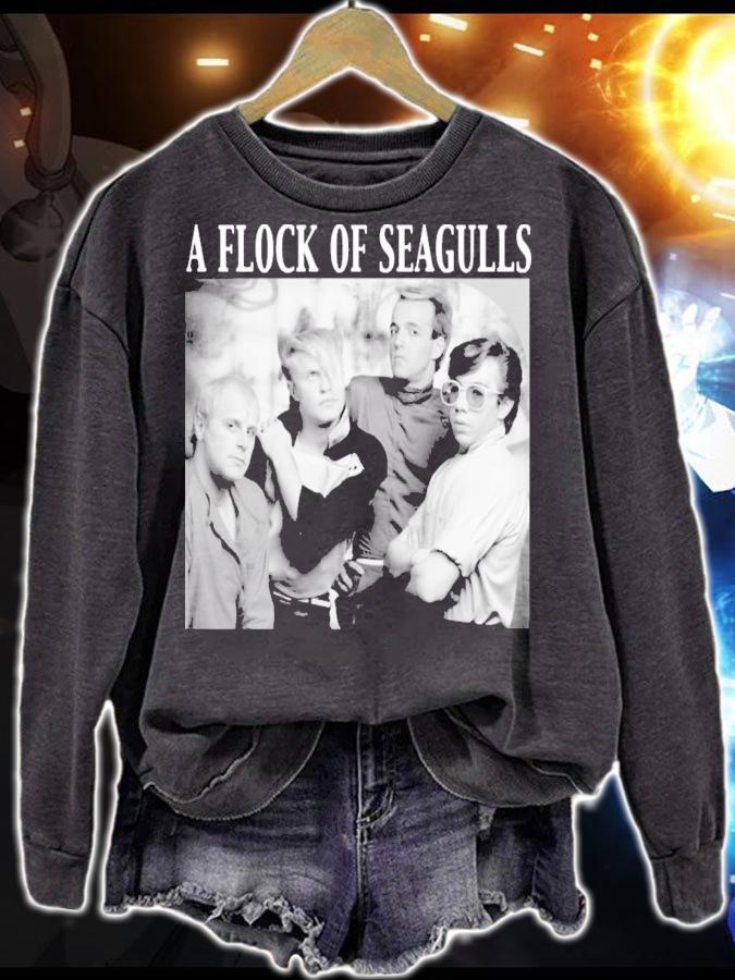 Picture Four Man Member Music Band Vintage T-Shirt t-shirt sweatshirt
