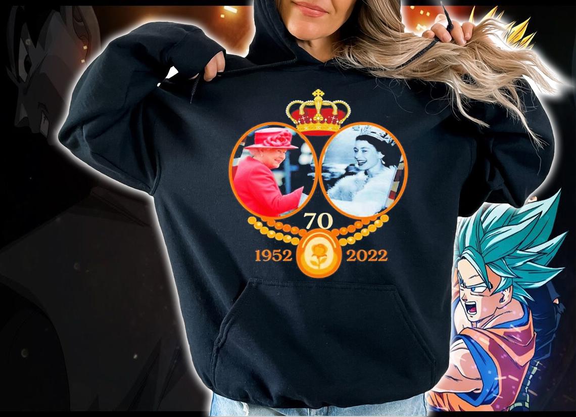 1952-2022 Queens Platinum Jubilee 70 Years Shirt t-shirt hoodie