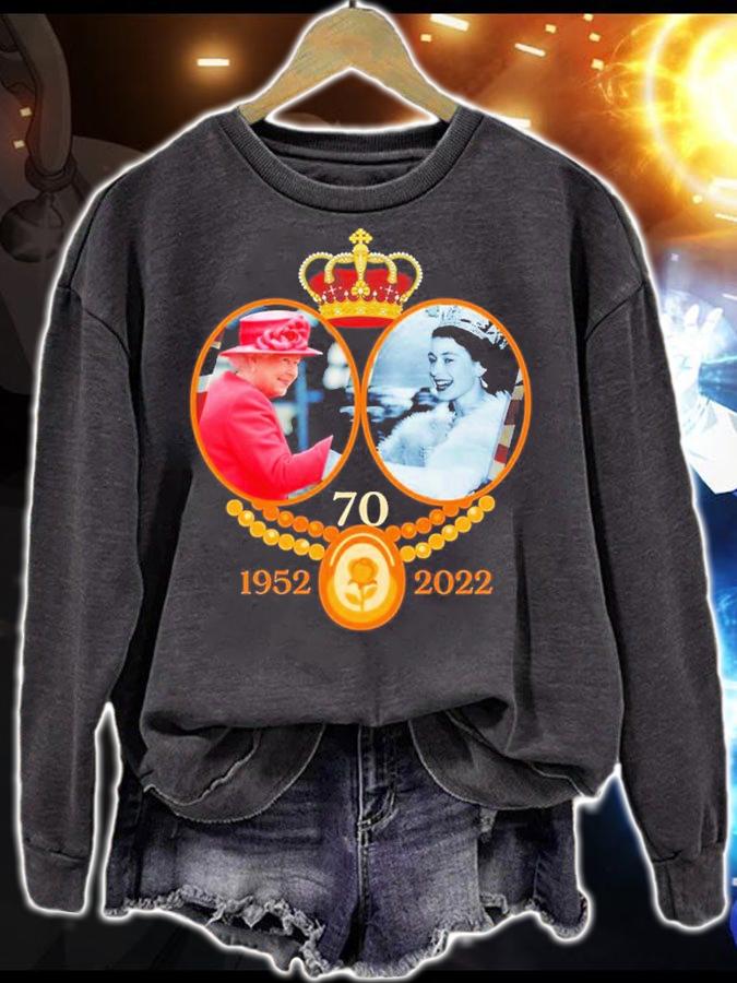 1952-2022 Queens Platinum Jubilee 70 Years Shirt t-shirt sweatshirt
