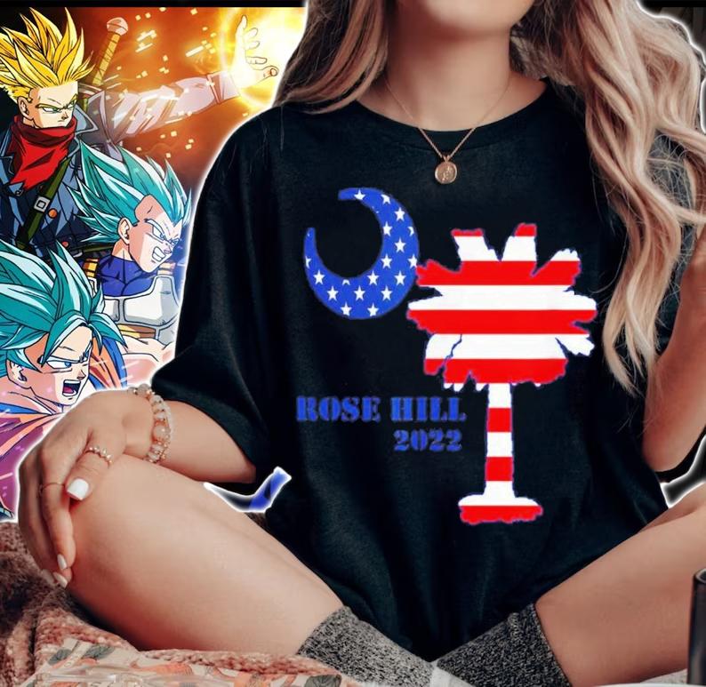 4th of July Rose Hill Bluffton South Carolina 2022 t-shirt woman shirt