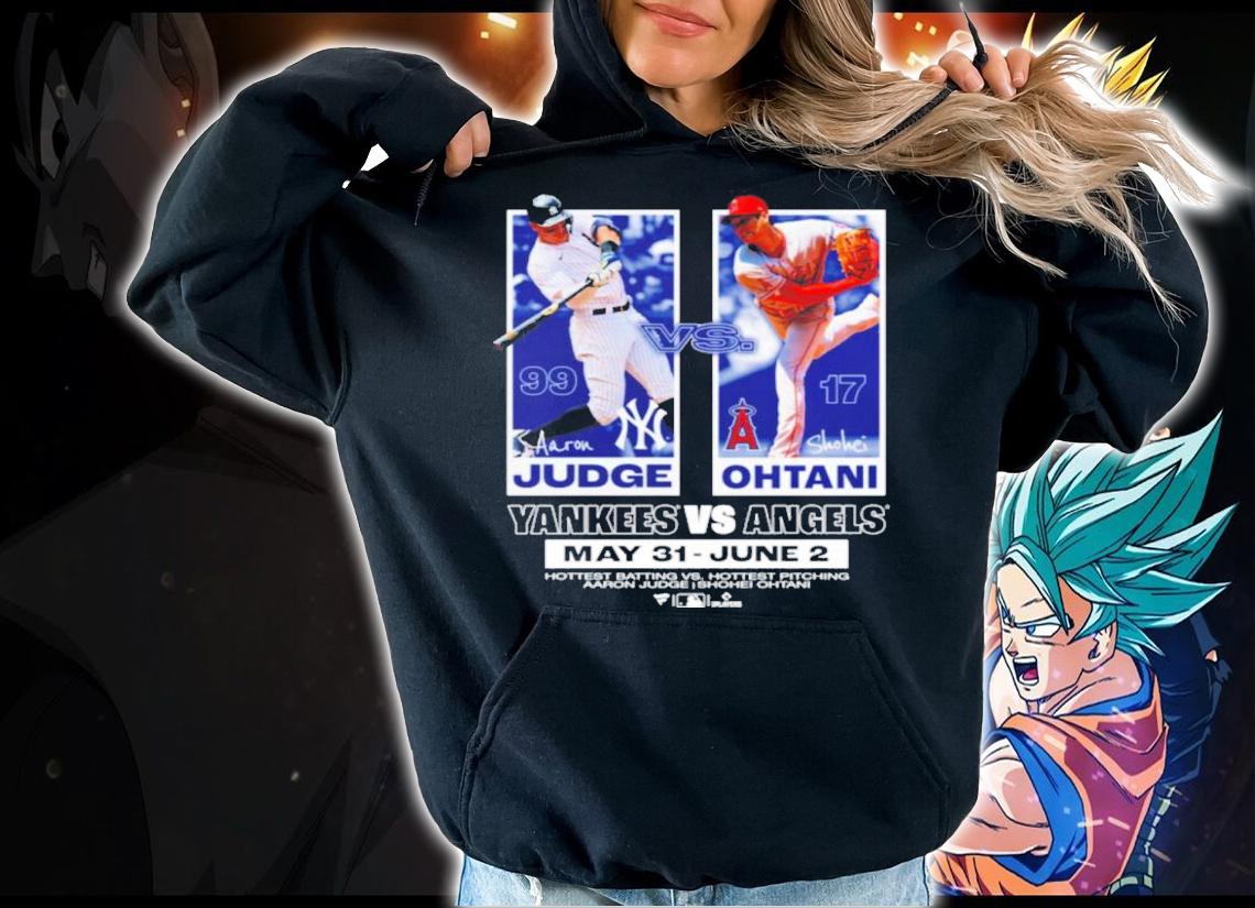 Aaron Judge Yankees Vs. Shohei Ohtani Angels Shirt t-shirt hoodie