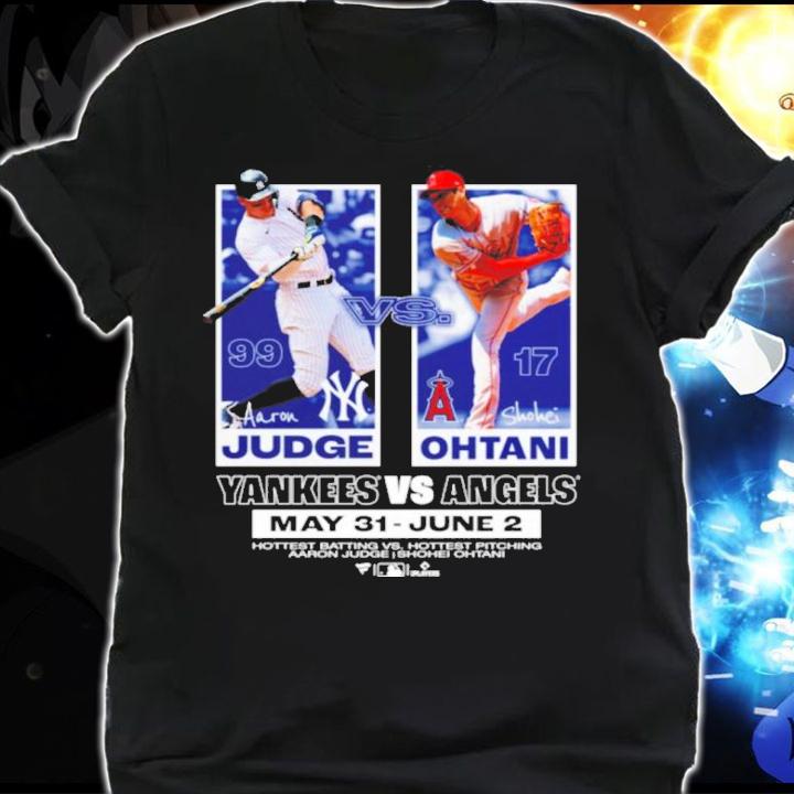 Aaron Judge Yankees Vs. Shohei Ohtani Angels Shirt t-shirt shirt