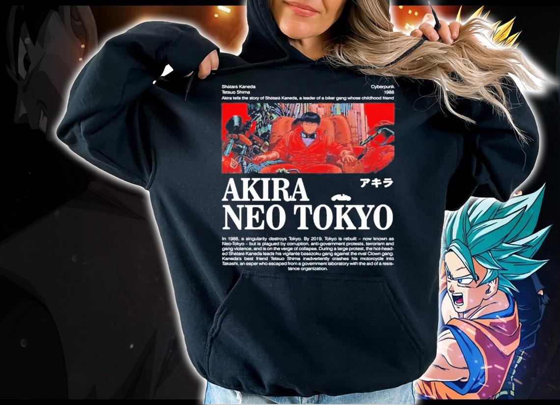 Akira Neo Tokyo t-shirt hoodie