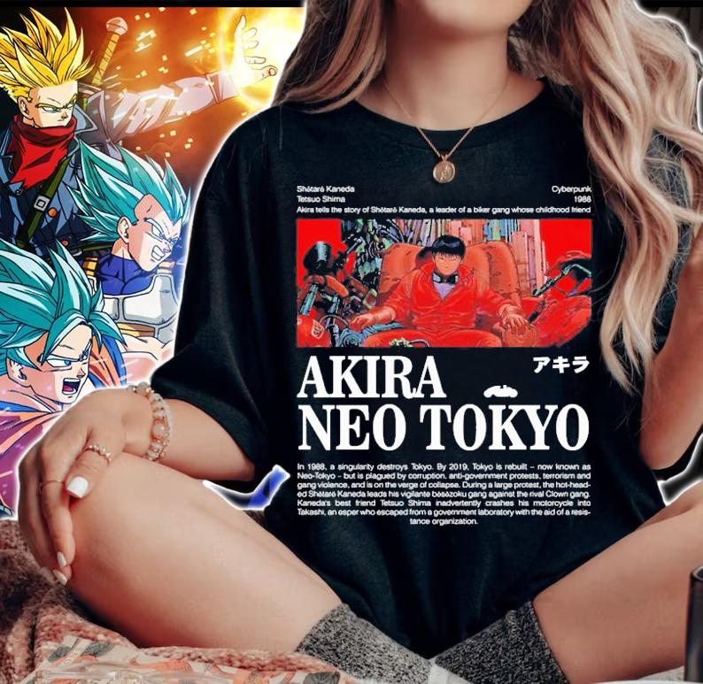 Akira Neo Tokyo t-shirt woman shirt