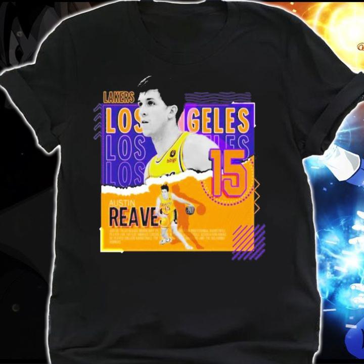 Austin Reaves Basketball Paper Poster Lakers Shirt t-shirt shirt