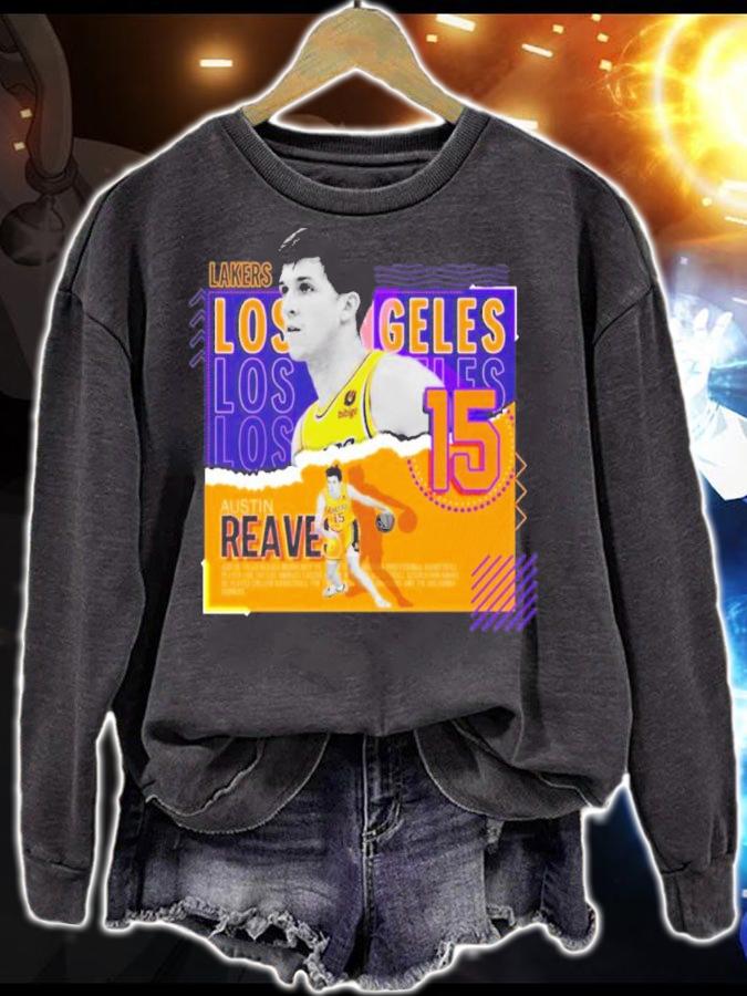 Austin Reaves Basketball Paper Poster Lakers Shirt t-shirt sweatshirt