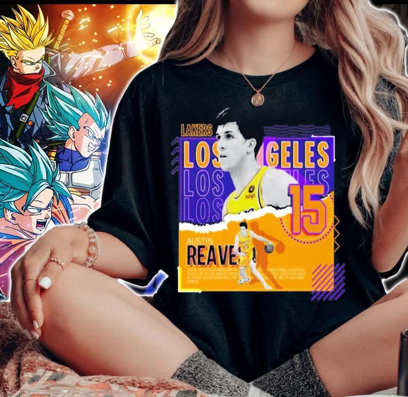 Austin Reaves Basketball Paper Poster Lakers Shirt t-shirt woman shirt