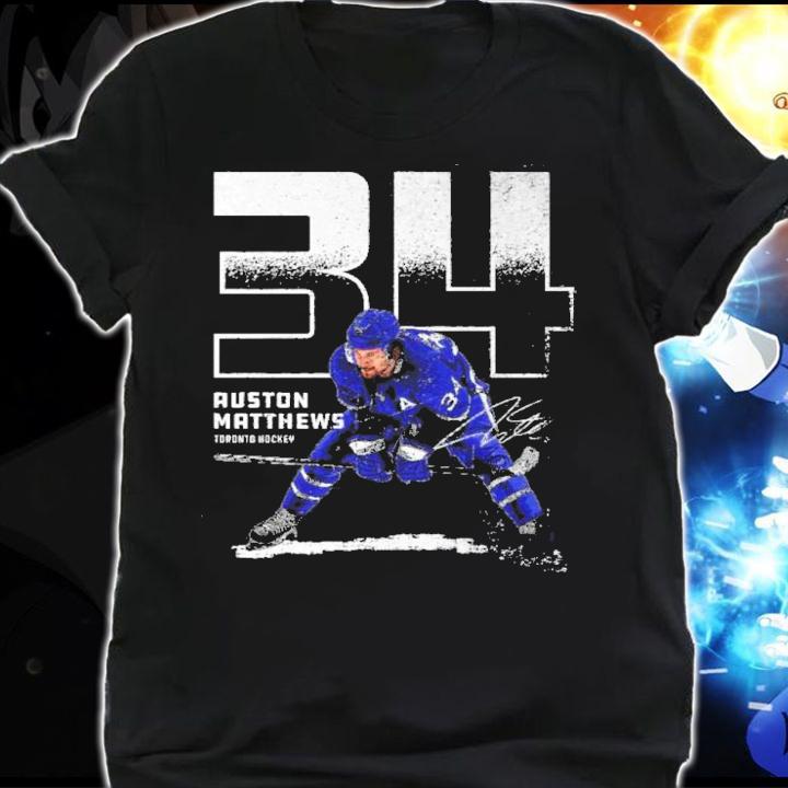 Auston Matthews Toronto Outline Signatures Shirt t-shirt shirt