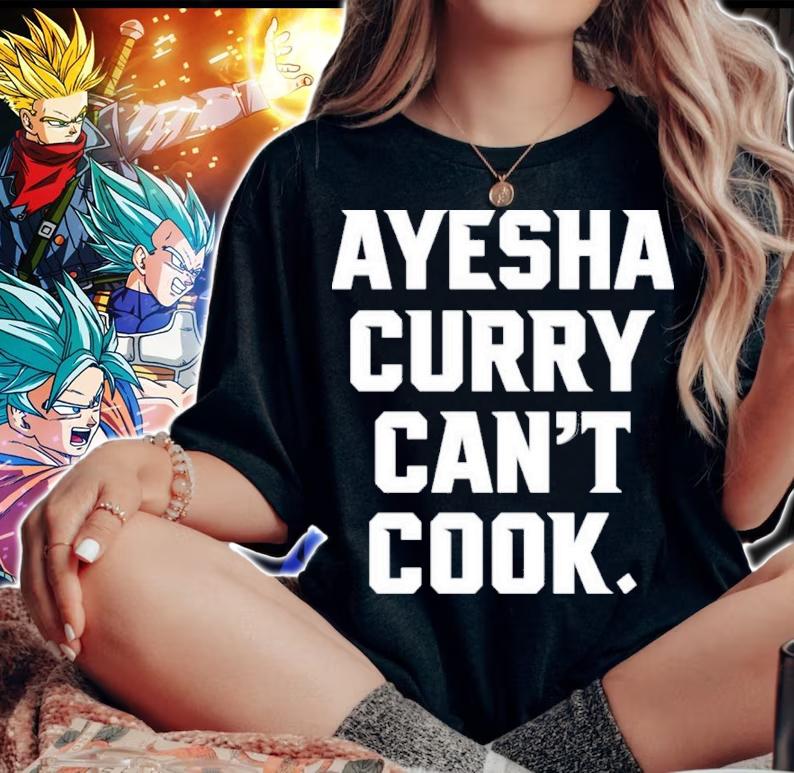 Ayesha Curry Can't Cook Stephen Curry Shirt t-shirt woman shirt