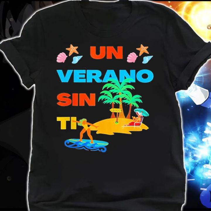 Bad Bunny Tour Bunny Un Verano Worlds Tour Sin Ti Shirt t-shirt shirt
