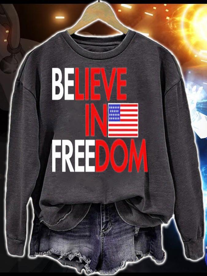 Believer In Freedom The Officer Tatum T-Shirt t-shirt sweatshirt