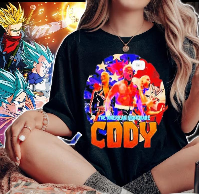 Cody Rhodes The American Nightmare Shirt t-shirt woman shirt
