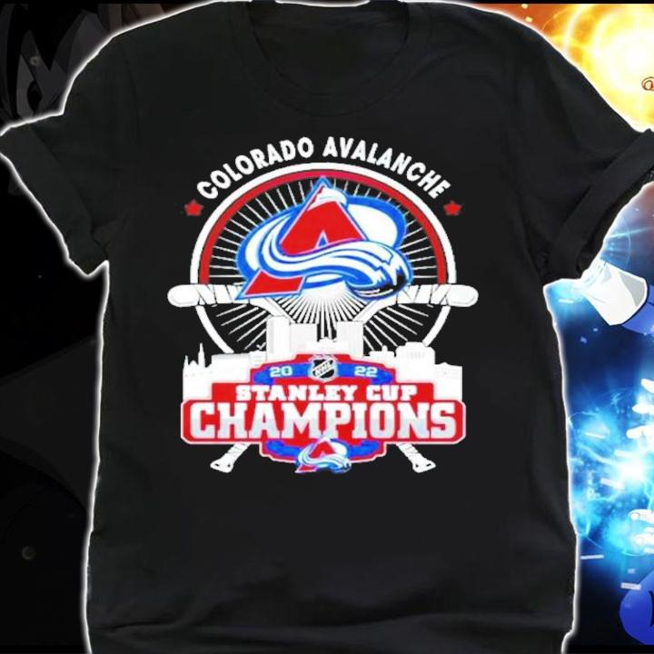 Colorado Avalanche 2022 NHL Stanley Cup Champions T-Shirt t-shirt shirt