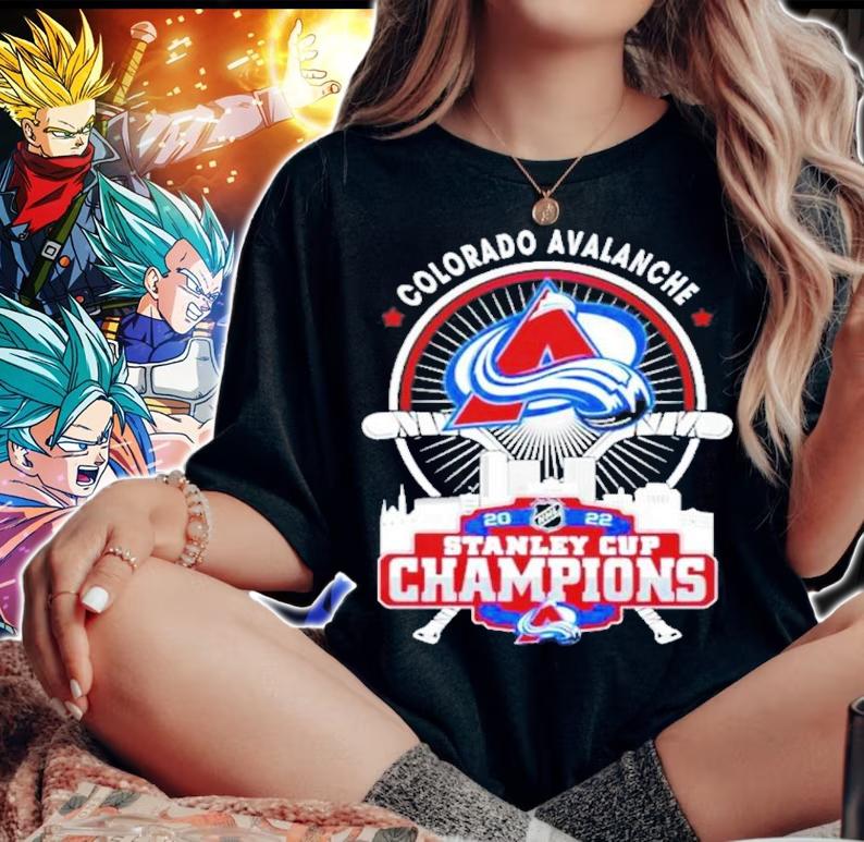 Colorado Avalanche 2022 NHL Stanley Cup Champions T-Shirt t-shirt woman shirt