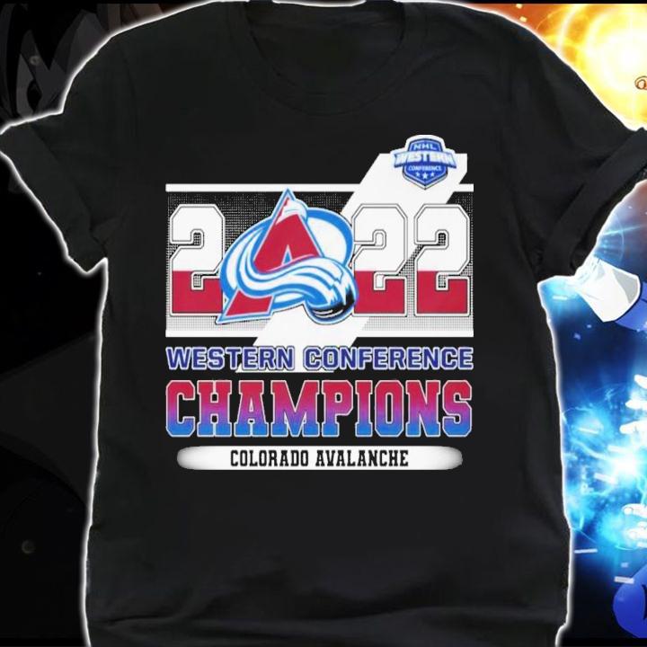 Colorado Avalanche 2022 Western Conference Champions T-Shirt t-shirt shirt