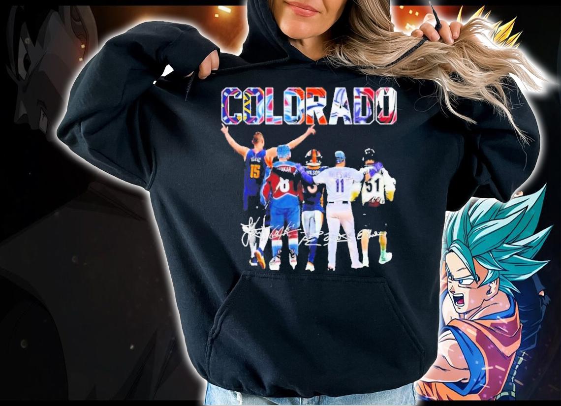 Colorado Sports Jokic Makar Wilson And Iglesias Signatures Shirt t-shirt hoodie