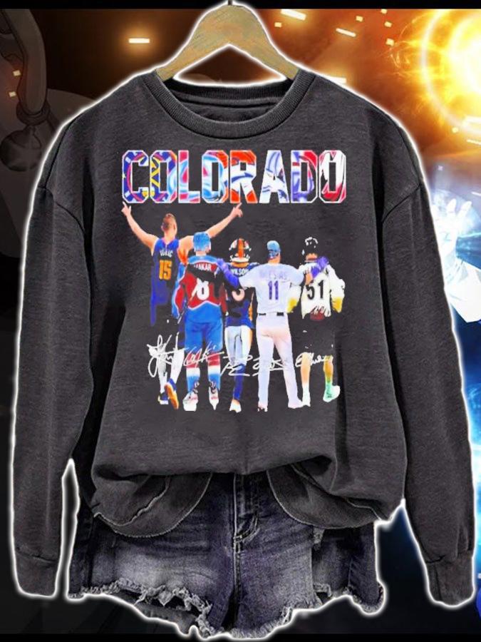 Colorado Sports Jokic Makar Wilson And Iglesias Signatures Shirt t-shirt sweatshirt