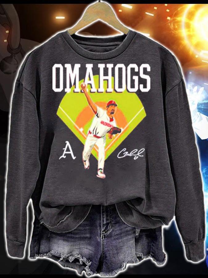 Connor Noland Omahogs Baseball Shirt t-shirt sweatshirt