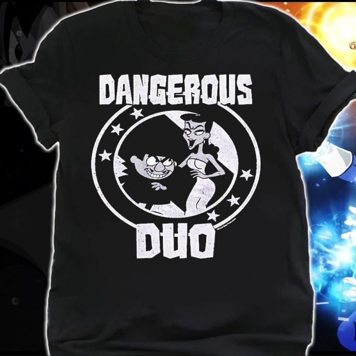 Rocky and Bullwinkle Dangerous Duo shirt t-shirt shirt