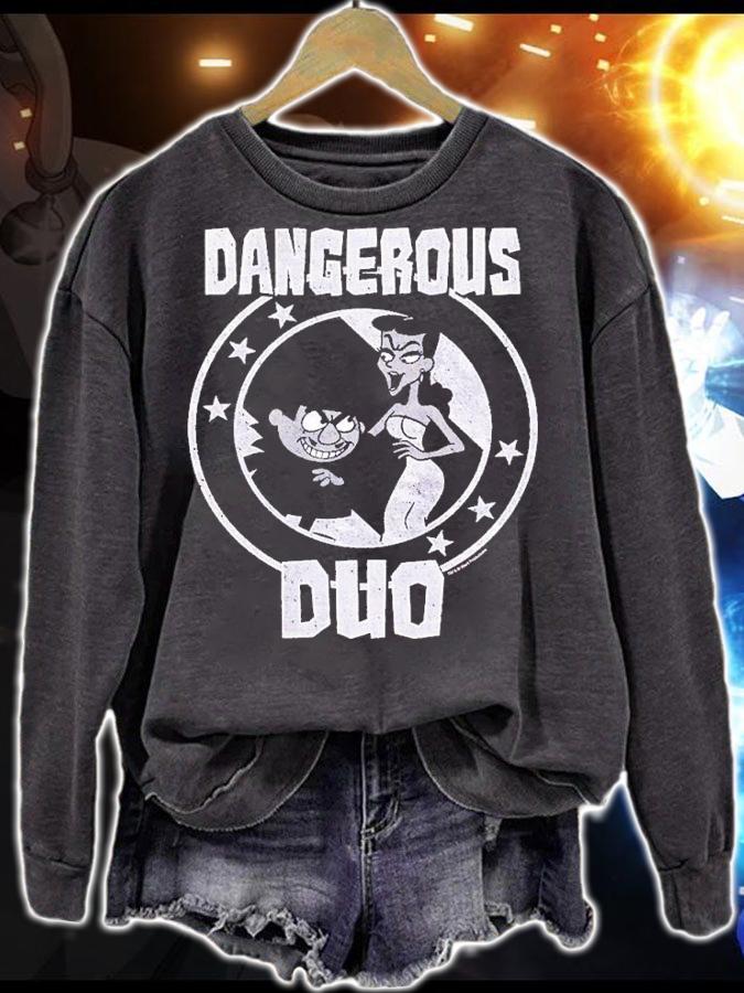Rocky and Bullwinkle Dangerous Duo shirt t-shirt sweatshirt