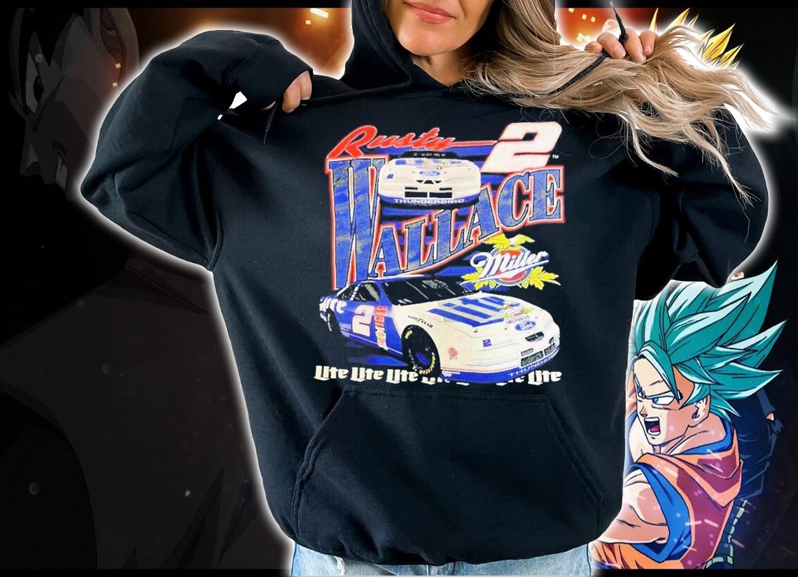 Rusty Wallace 2 Lite Racing Vintage Shirt t-shirt hoodie