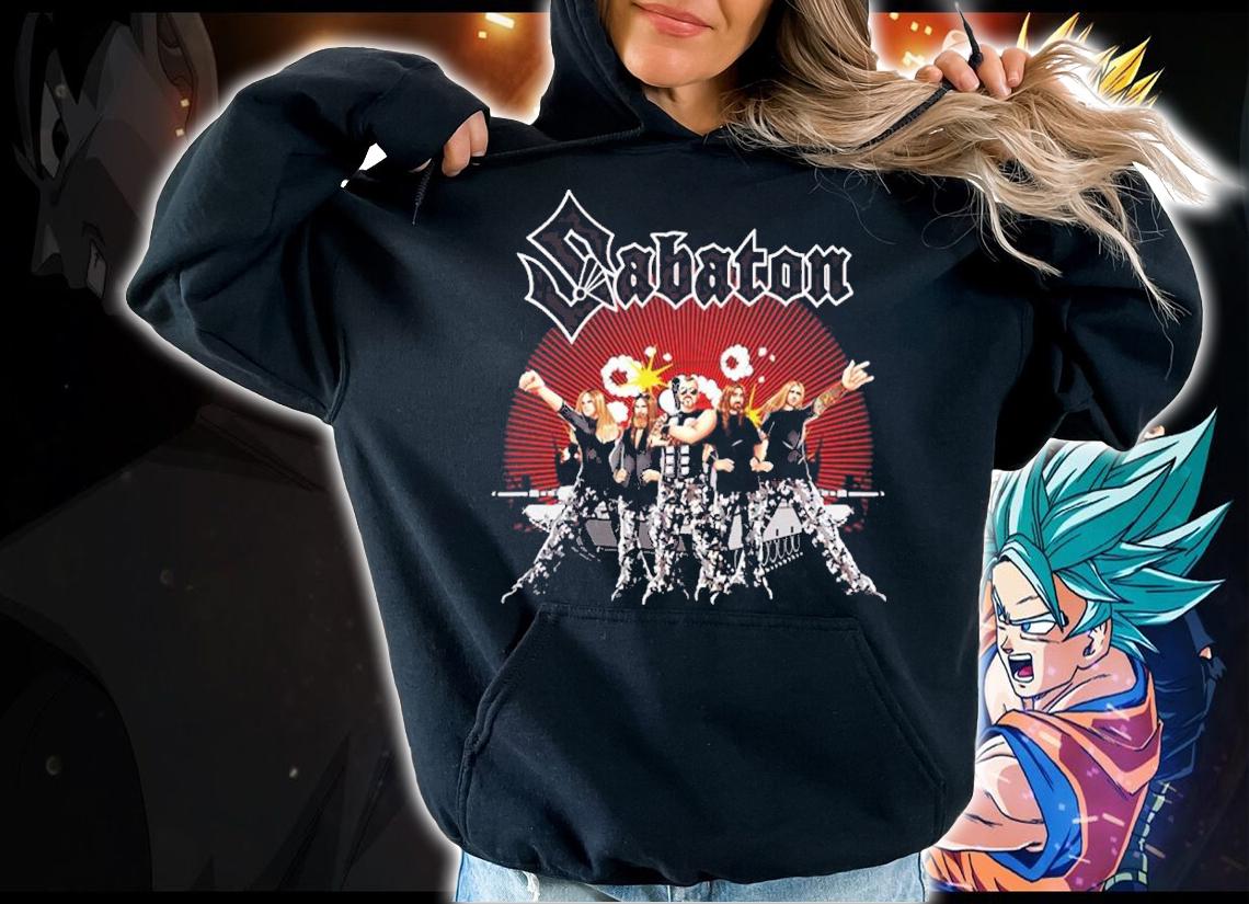 Sabaton Anime shirt t-shirt hoodie