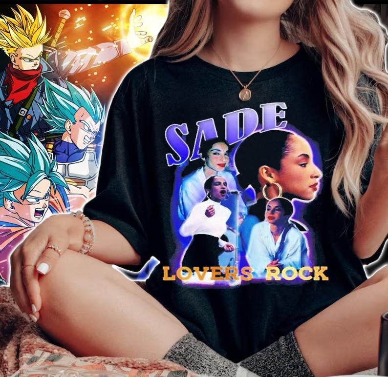 Sade Bootleg Vintage Graphic T-Shirt t-shirt woman shirt