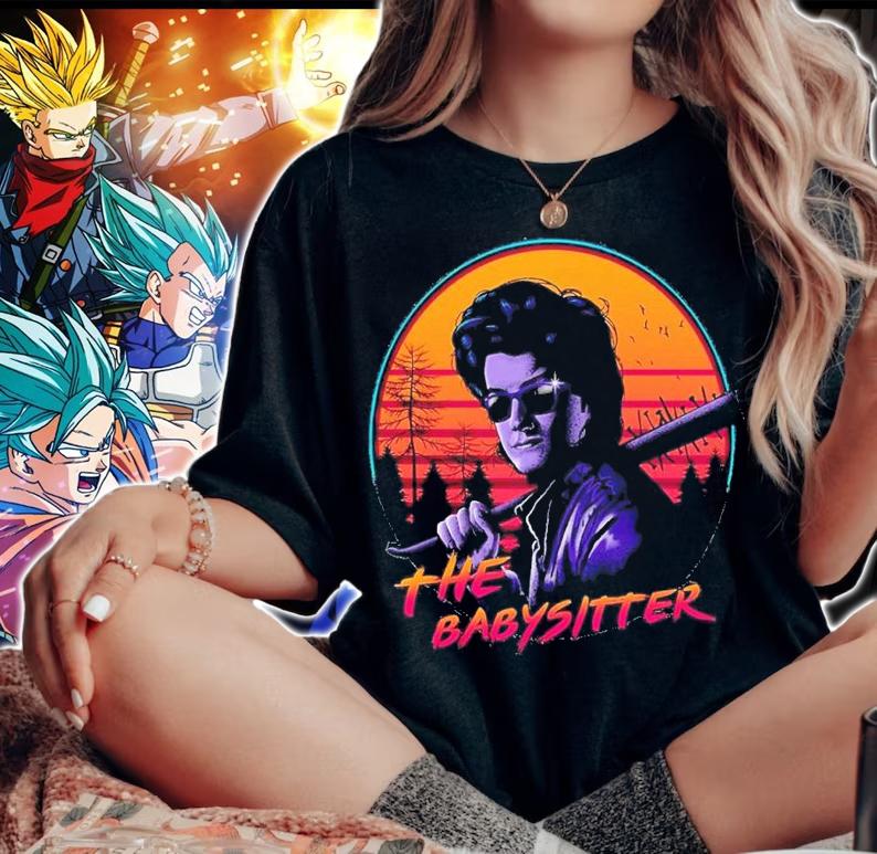 Steve The Babysitter Harrington vintage shirt t-shirt woman shirt