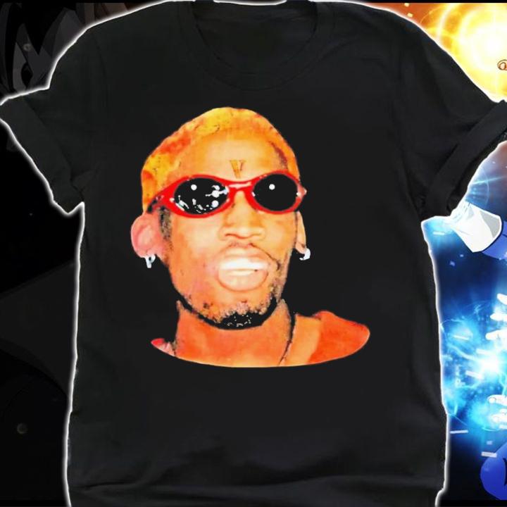 Stockx Vlone Dennis Rodman Airbrush Tristan Thompson T-Shirt t-shirt shirt