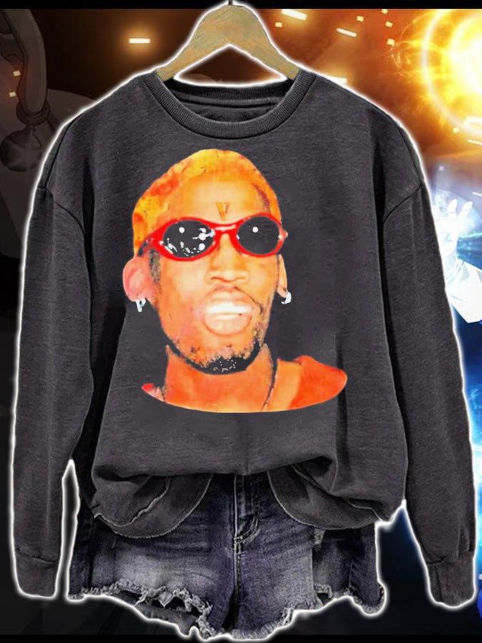 Stockx Vlone Dennis Rodman Airbrush Tristan Thompson T-Shirt t-shirt sweatshirt