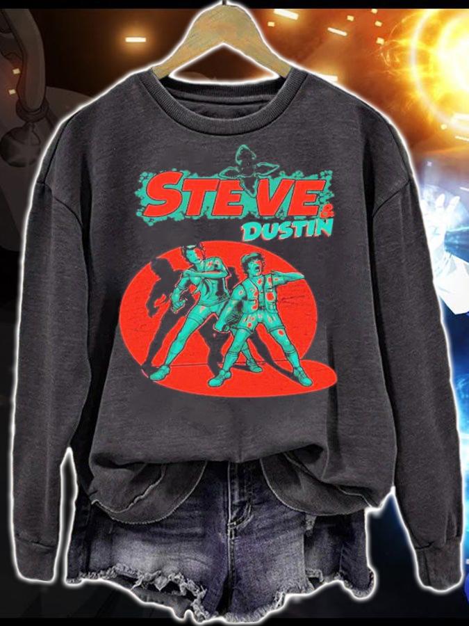 Stranger Things Steve and Dustin shirt t-shirt sweatshirt