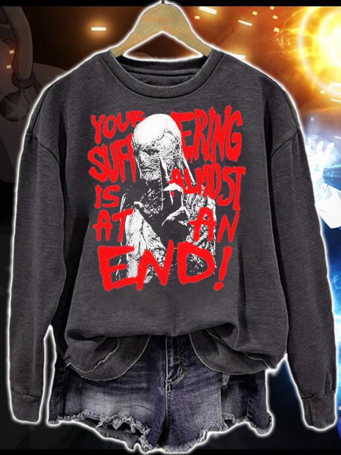 Stranger Things Vecna Suffering Almost At An End shirt t-shirt sweatshirt