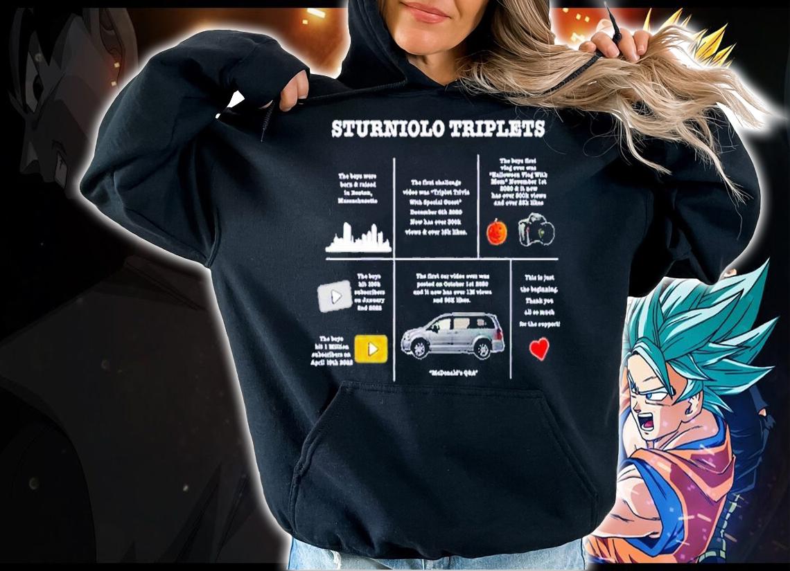 Sturniolo 3 Million shirt t-shirt hoodie