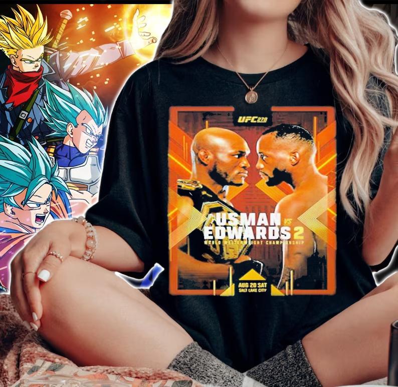 UFC 278 Usman vs Edwards Event shirt t-shirt woman shirt
