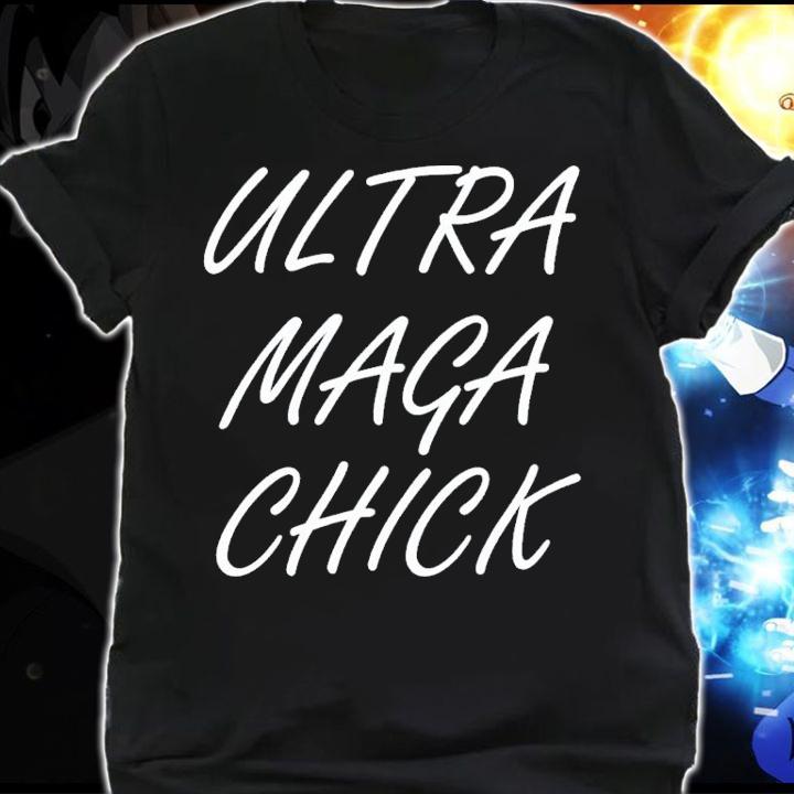 Ultra Maga Chick Support Trump 2024 President #45 Anti-Biden T-Shirt t-shirt shirt