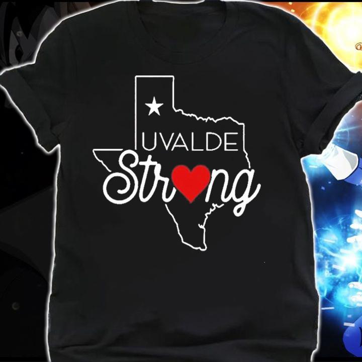 Uvalde Strong Pray For Texas Support Shirt t-shirt shirt
