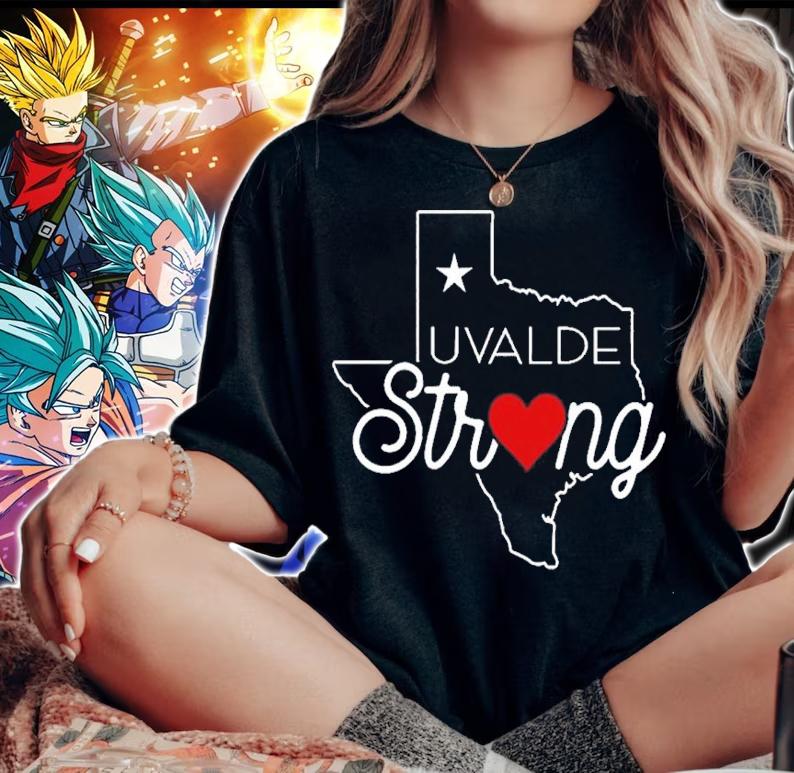 Uvalde Strong Pray For Texas Support Shirt t-shirt woman shirt
