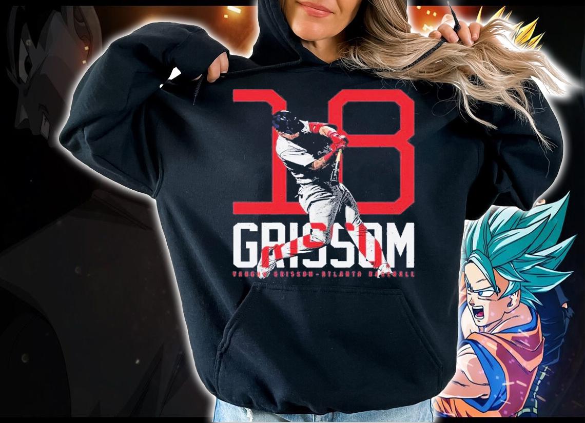 Vaughn Grissom Atlanta Bold Number Baseball Shirt t-shirt hoodie