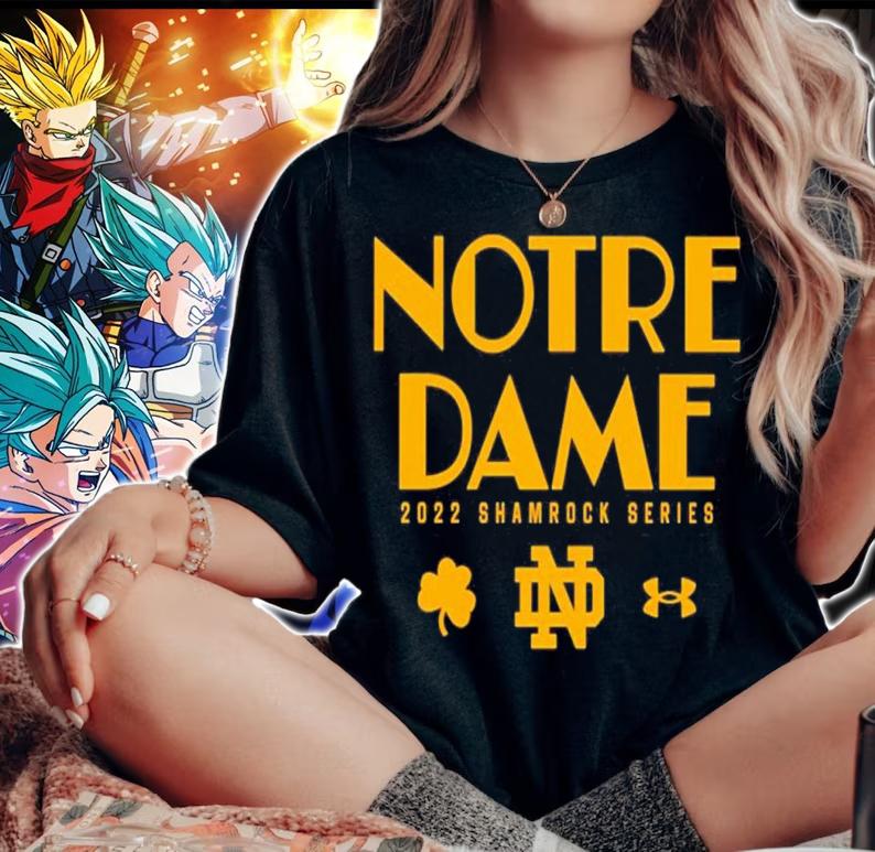 Verypiratey Notredame Shamrock Series shirt t-shirt woman shirt