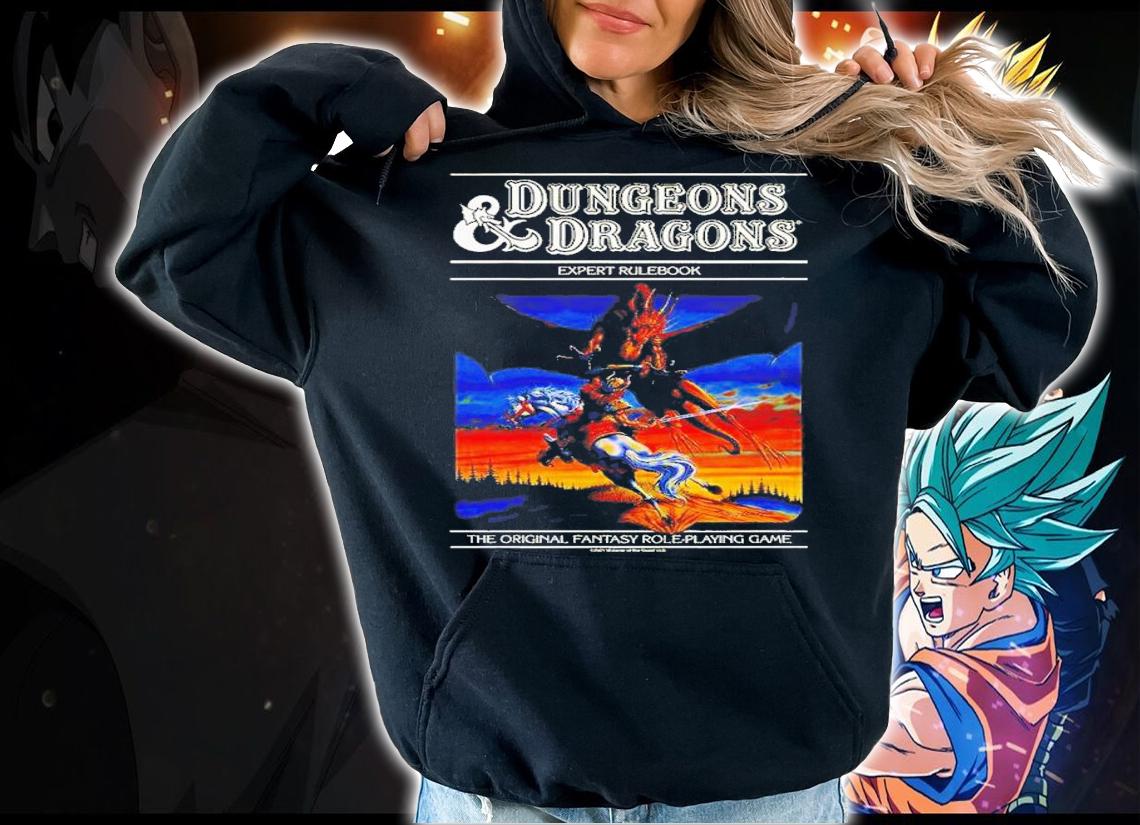 Dungeons And Dragons Expert Rulebook The Original Fantasy Role-Playing Game T-Shirt t-shirt hoodie