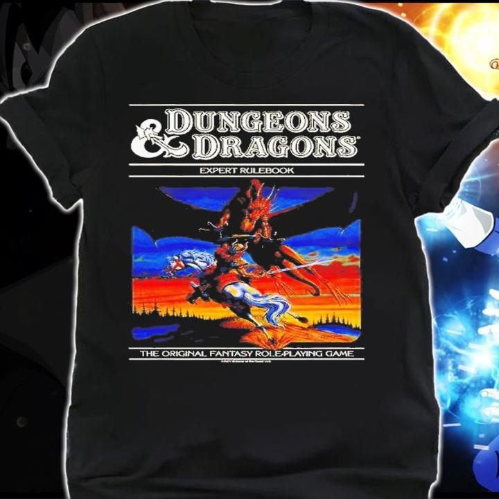 Dungeons And Dragons Expert Rulebook The Original Fantasy Role-Playing Game T-Shirt t-shirt shirt