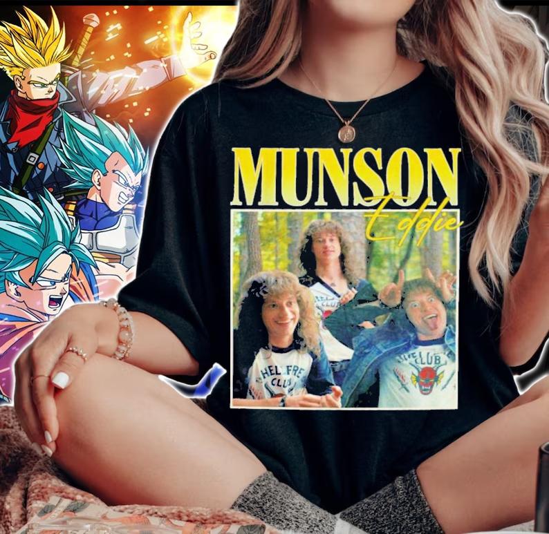 Eddie Munson Stranger Things Shirt t-shirt woman shirt