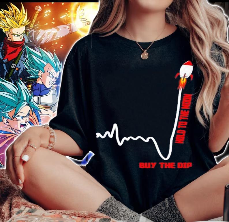 Game Stock Amc Hold To The Moon Buy The Dip Stock Market Shirt t-shirt woman shirt