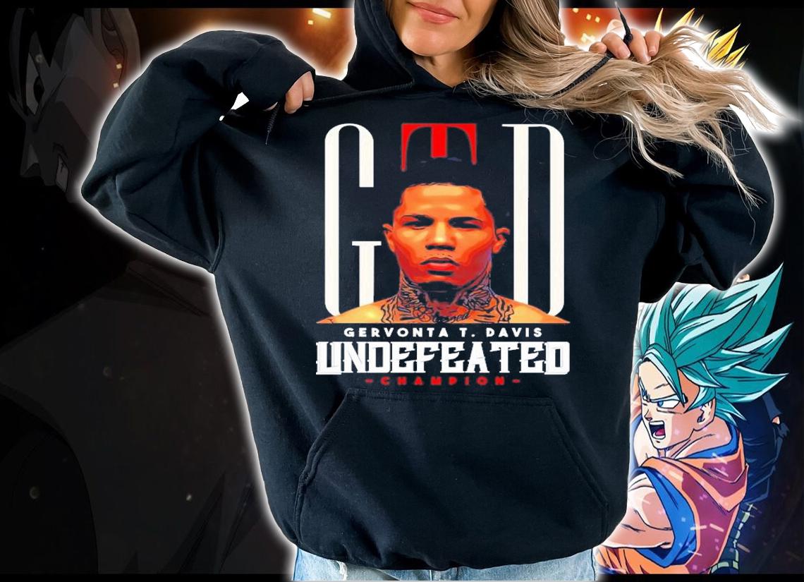 Gervonta Davis Undefeated Champion T-Shirt t-shirt hoodie
