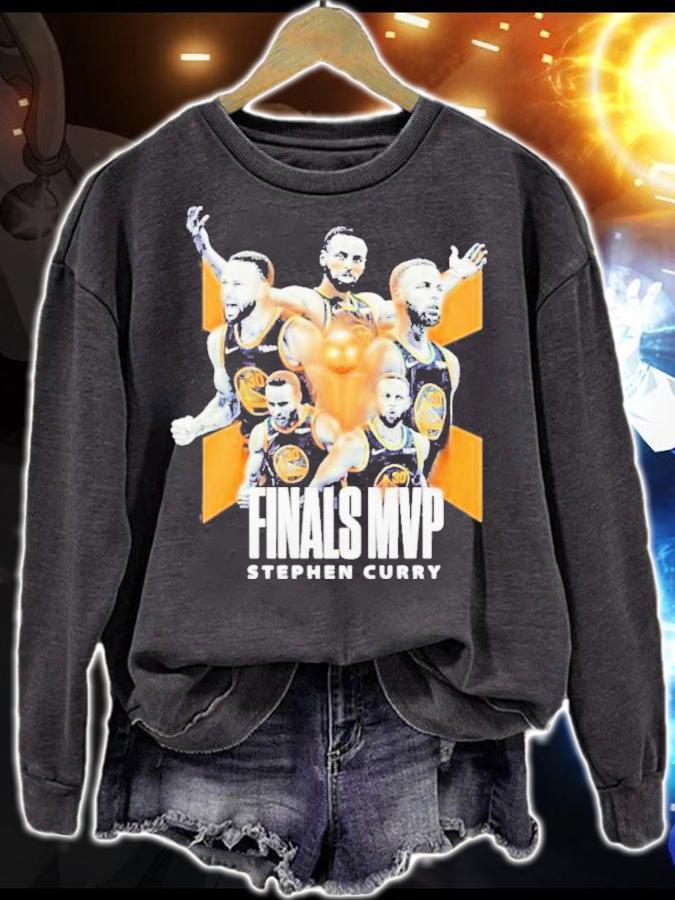 Golden State Warriors NBA Finals MVP Stephen Curry Shirt t-shirt sweatshirt