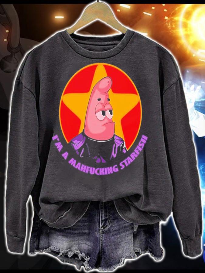 I'm A Mahfcking Starfish Patrick Spongebob T-Shirt t-shirt sweatshirt