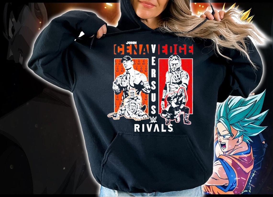 John Cena Vs. Edge Black Rivals WWE Shirt t-shirt hoodie