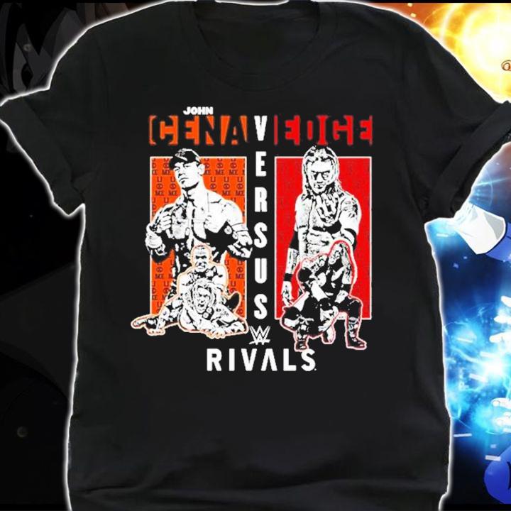 John Cena Vs. Edge Black Rivals WWE Shirt t-shirt shirt